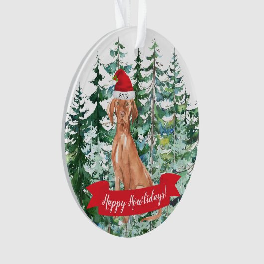 Happy Howlidays Ornament (voorkant)