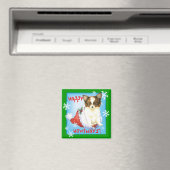 Happy Howlidays Papillon Magneet (Insitu (Vaatwasser))