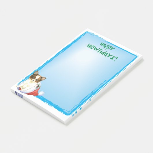 Happy Howlidays Papillon Post-it® Notes (Schuin)
