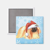 Happy Howlidays Pekingese Magneet (Voorkant / Achterkant)