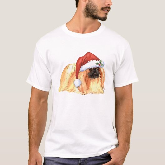 Happy Howlidays Pekingese T-shirt (Voorkant)