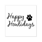 Happy Howlidays - persstempel Zelfinktende Stempel (Design)