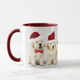 Happy Howlidays Pet Dog Holiday Foto | Kerstmis Mok