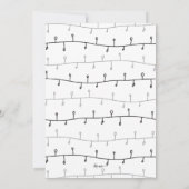 Happy Howlidays Pet Dog kerstKaart Kaart (Achterkant)