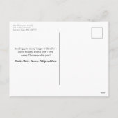 Happy Howlidays Pet Lover Holiday Foto Briefkaart (Achterkant)