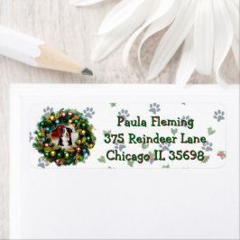 Happy Howlidays Photo Card Etiket