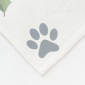 Happy Howlidays Photo Card Fleece Deken (Hoek)