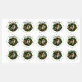 Happy Howlidays Photo Card Labels (Vel)