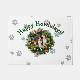 Happy Howlidays Photo Image Deurmat