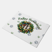 Happy Howlidays Photo Image Deurmat (Schuin)