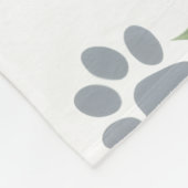 Happy Howlidays Photo Image Fleece Deken (Hoek)