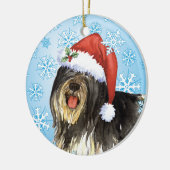 Happy Howlidays PON Keramisch Ornament (Links)