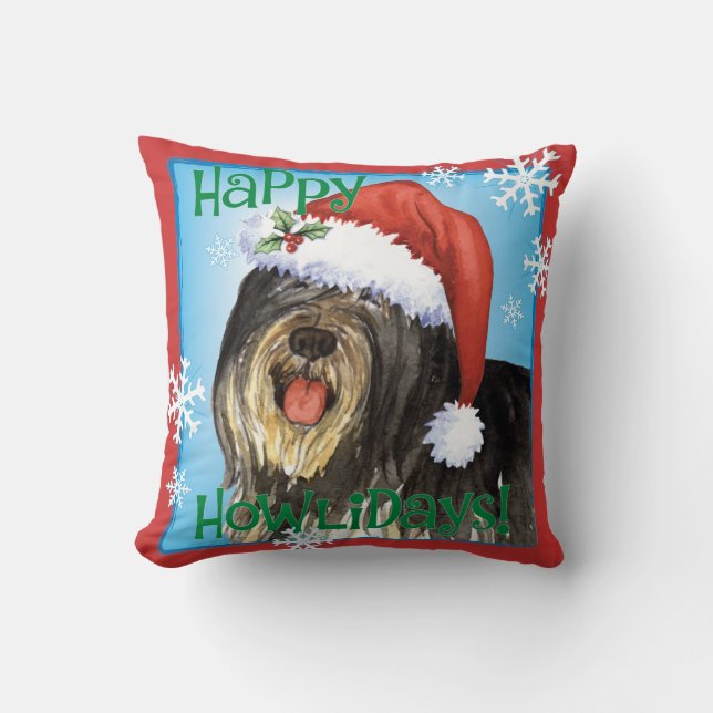 Happy Howlidays PON Kussen (Voorkant)