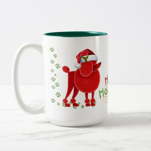 Happy Howlidays poolkoffie Mok (Links)