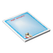 Happy Howlidays Pug Notitieblok (Schuin)