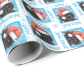 Happy Howlidays Puli Cadeaupapier (Rol Hoek)