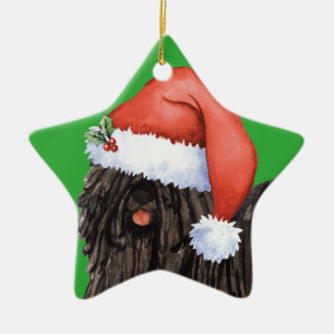 Happy Howlidays Puli Keramisch Ornament