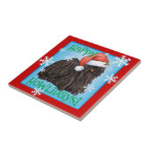 Happy Howlidays Puli Tegeltje (Zijkant)
