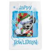 Happy Howlidays Pumi Medium Cadeauzakje (Voorkant)