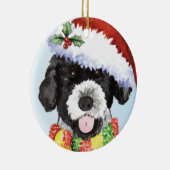 Happy Howlidays PWD Keramisch Ornament (Rechts)