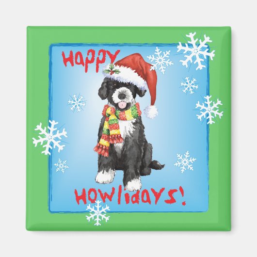 Happy Howlidays PWD Magneet (Voorkant)