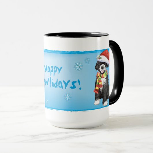 Happy Howlidays PWD Mok (Voorkant rechts)