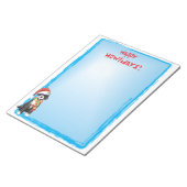 Happy Howlidays PWD Notitieblok (Schuin)