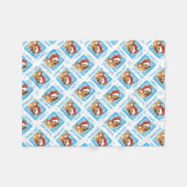 Happy Howlidays Pyrenean Shepherd Fleece Blanket Deken (Voorkant (Horizontaal))
