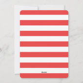 Happy Howlidays Red Kersthond-fotokaart Feestdagenkaart (Achterkant)