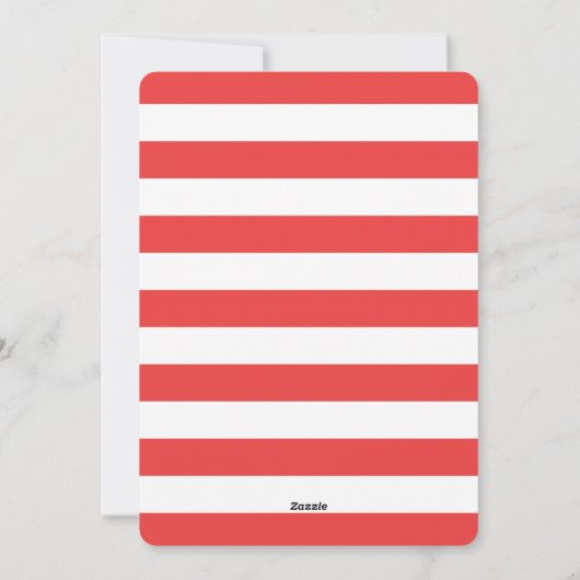 Happy Howlidays Red Kersthond-fotokaart Feestdagenkaart (Achterkant)