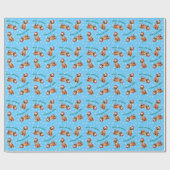 Happy Howlidays Rhodesian Ridgeback Wrapping Paper Cadeaupapier (Vlak)