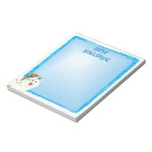 Happy Howlidays Samoyed Notitieblok (Linkerzijde)