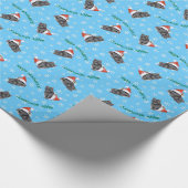 Happy Howlidays Schipperke Cadeaupapier (Hoek)