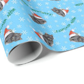 Happy Howlidays Schipperke Cadeaupapier (Rol Hoek)