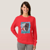 Happy Howlidays Schipperke T-shirt (Voorkant volledig)