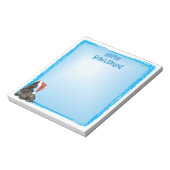 Happy Howlidays Scottish Terrier Notitieblok (Linkerzijde)