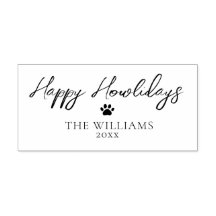 Happy Howlidays Script Personalized Christmas
