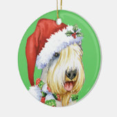 Happy Howlidays Sealyham Terrier Keramisch Ornament (Links)