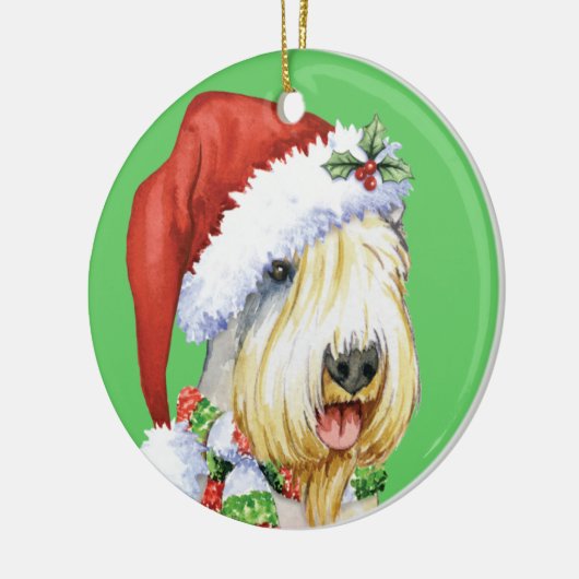 Happy Howlidays Sealyham Terrier Keramisch Ornament (Links)