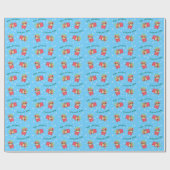 Happy Howlidays Sheltie Cadeaupapier (Vlak)