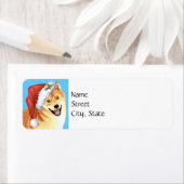 Happy Howlidays Shiba Inu Etiket (Insitu)