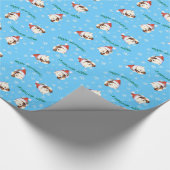 Happy Howlidays Shih Tzu Cadeaupapier (Hoek)