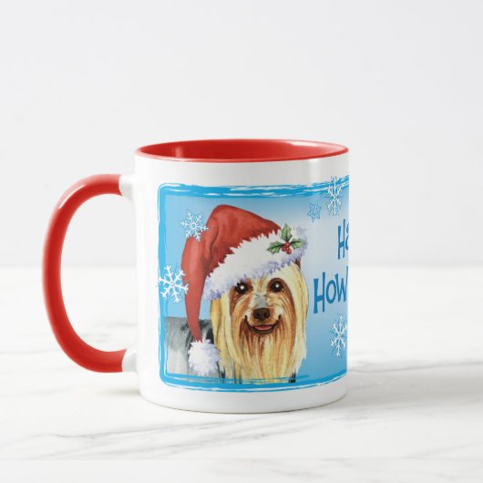 Happy Howlidays Silky Terrier Mok (Links)