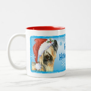 Happy Howlidays Skye Terrier Tweekleurige Koffiemok