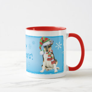 Happy Howlidays Smooth Collie Mok