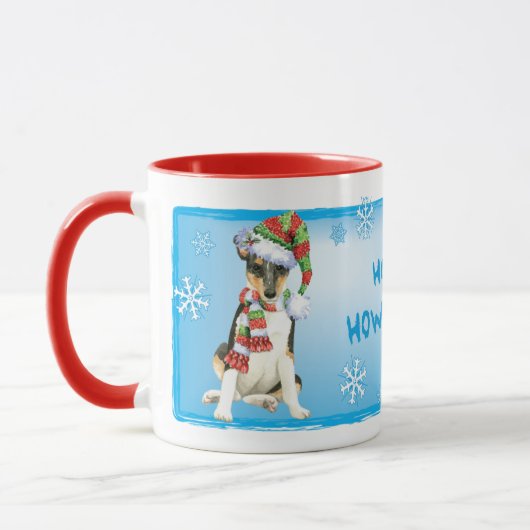 Happy Howlidays Smooth Collie Mok (Links)