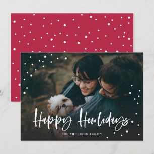 Happy Howlidays Snow Stippen Dog   Pet