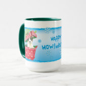 Happy Howlidays Speelgoed Fox Terrier Mok (Voorkant links)