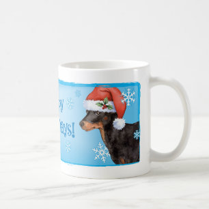 Happy Howlidays Speelgoed Manchester Terrier Koffiemok