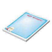 Happy Howlidays Speelgoed Poodle Notitieblok (Linkerzijde)